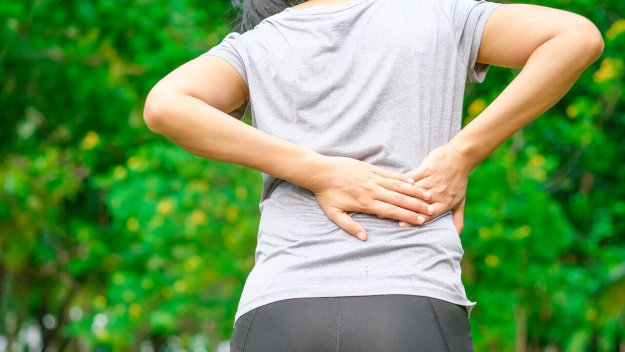 Schmerzen bei einem Bandscheibenvorfall in der Lendenwirbelsäule